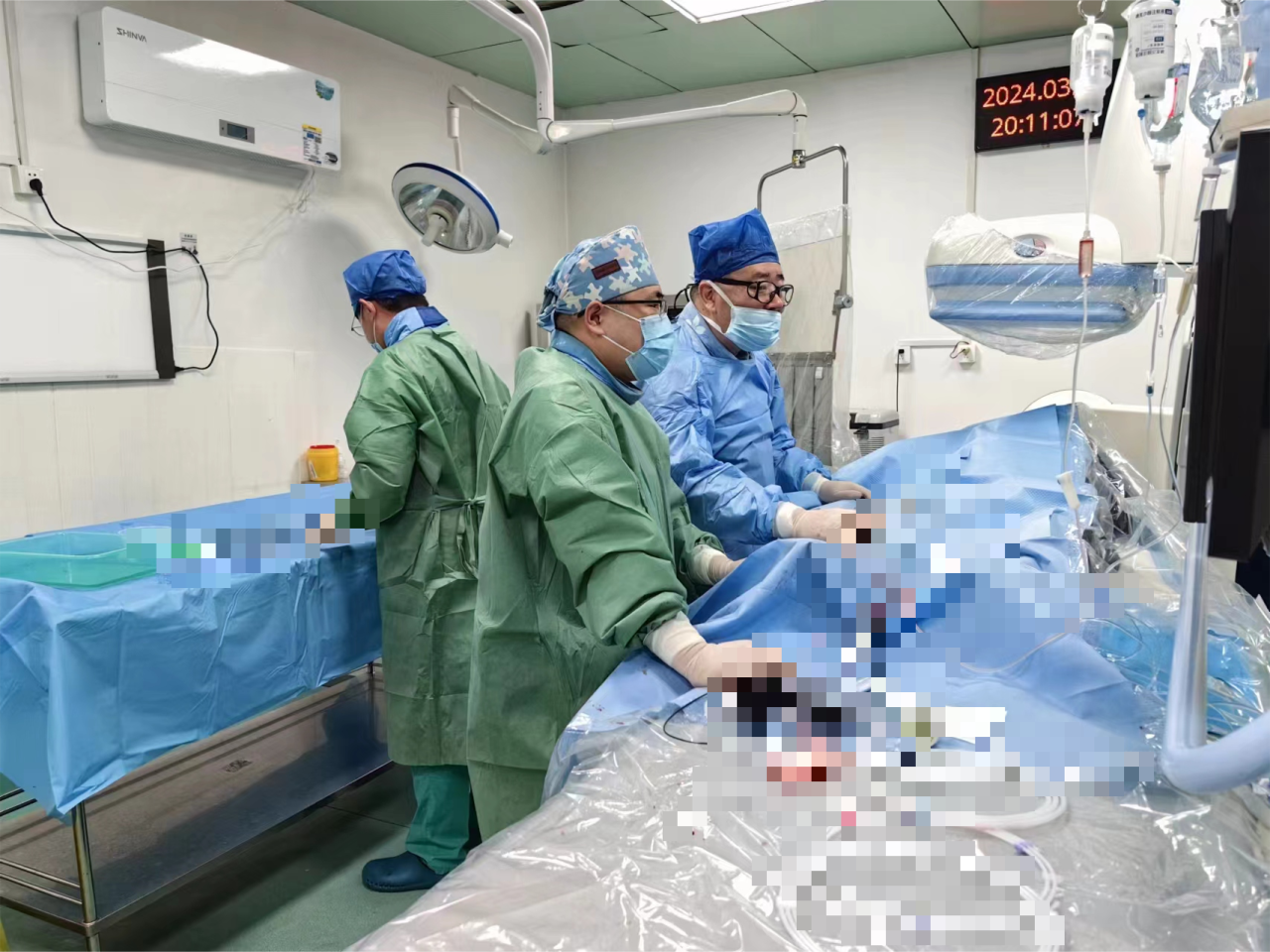 和时间竞争,与死神抢跑——我院开展1例医联体转入急性心肌梗死急诊介入手术