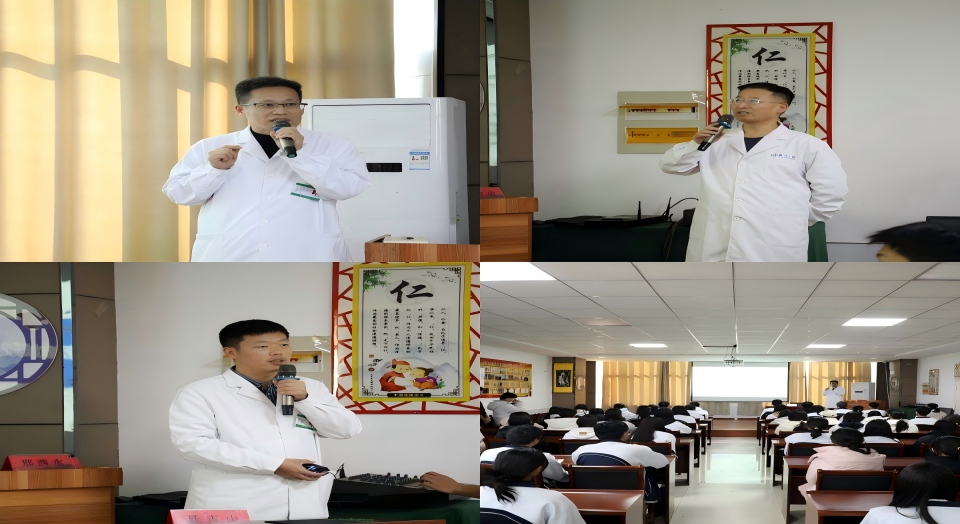 健康护航青春路-----我院开展冬季健康科普讲座进校园活动