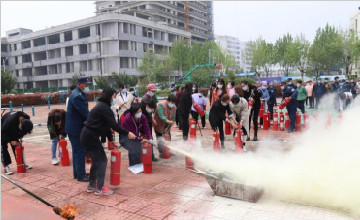 【献礼建党百年】临沂市第三人民医院开展消防安全 培训演练