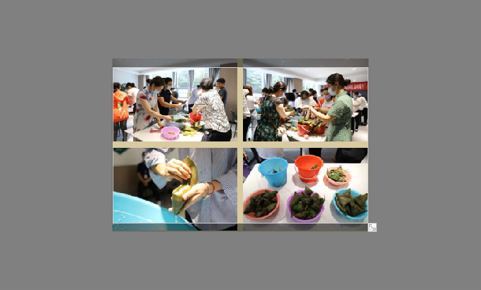 临沂市第三人民医院举行“医患同乐、品味端午”包粽子比赛活动